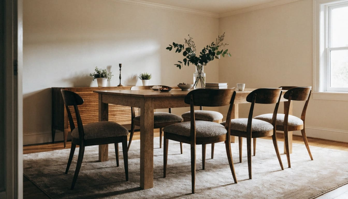 Dining Room Rugs: How to Choose the Right Size, Shape, and Material