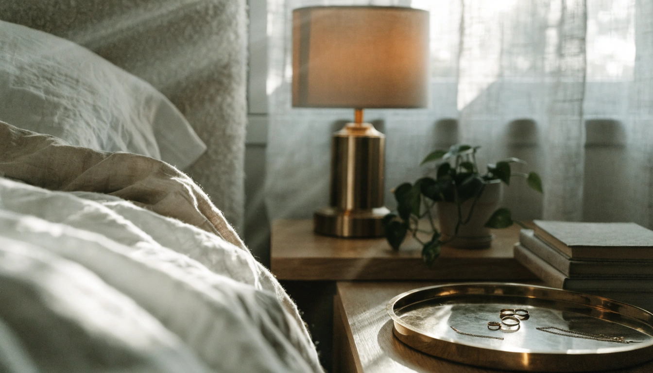 18 Stylish Bedside Table Decor Ideas for a Calm, Beautiful Bedroom