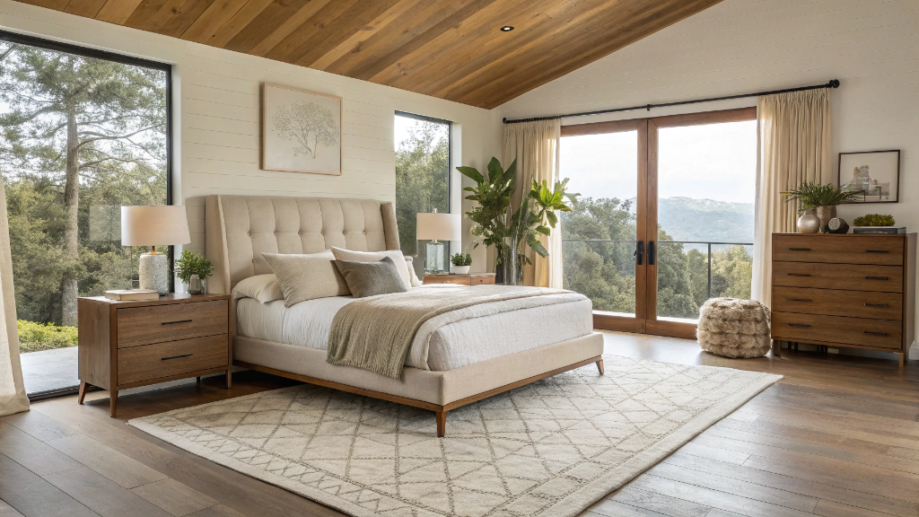 Rug Bed Placement: Bedroom Rug Rules for Size, Layout, and Style