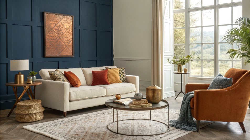 33 Colors That Complement Blue in Bedrooms and Living Rooms