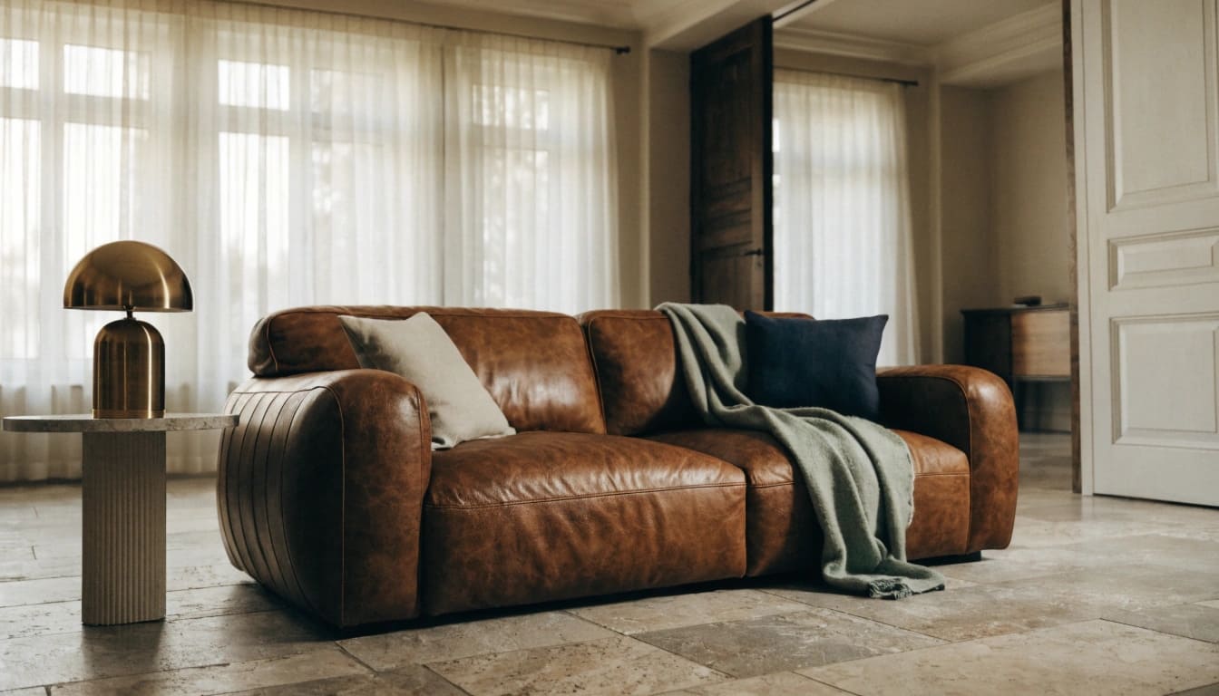 What Color Goes With Brown Leather Sofa? 31 Ideas That Work