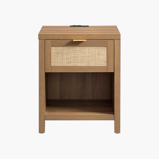 Savanna Nightstand with Charge Station