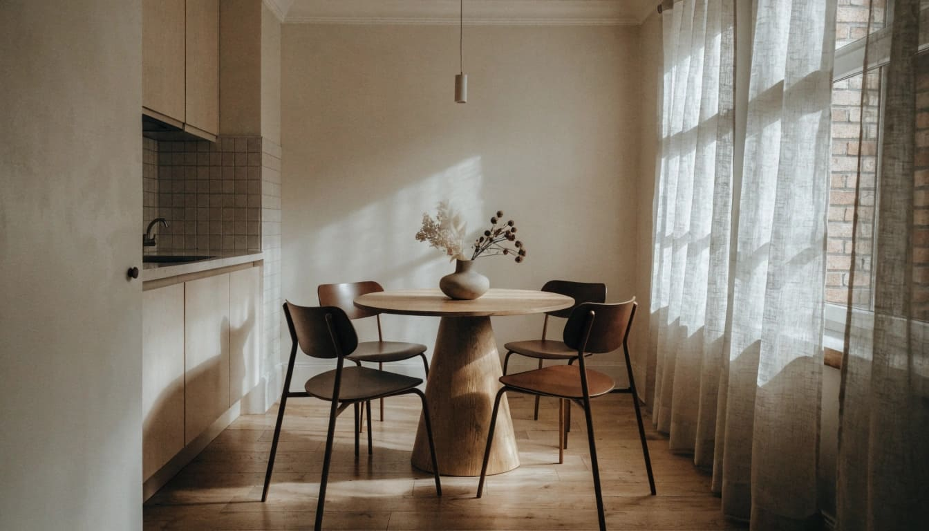 Small Round Dining Table: 11 Style Ideas for Small Spaces