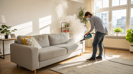 How to Steam Clean a Couch at Home Without Wrecking It