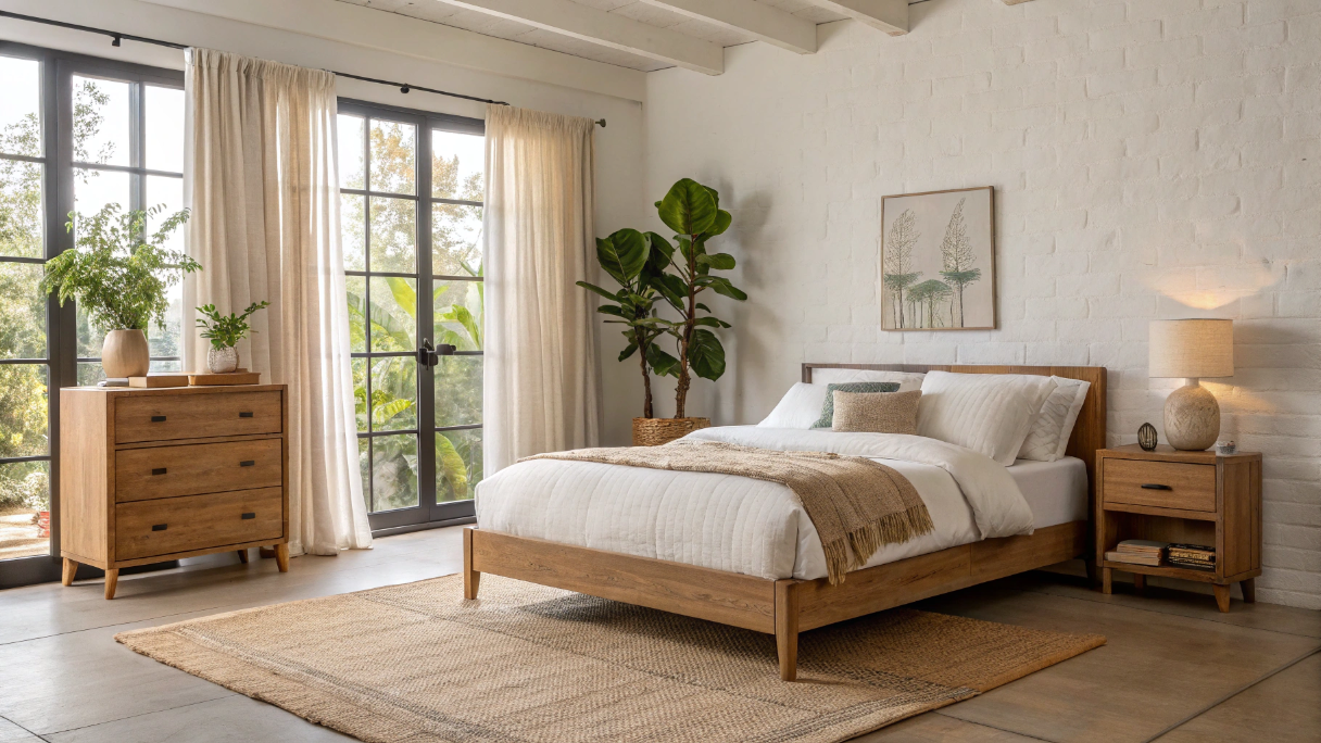 41 Organic Modern Bedroom Ideas for a Calm, Natural Space