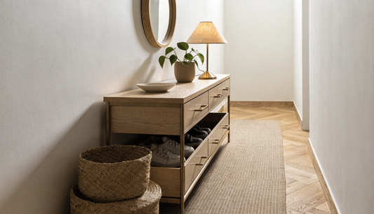 Entryway Table with Shoe Storage: 9 Smart Ideas for Small Foyers and Narrow Hallways