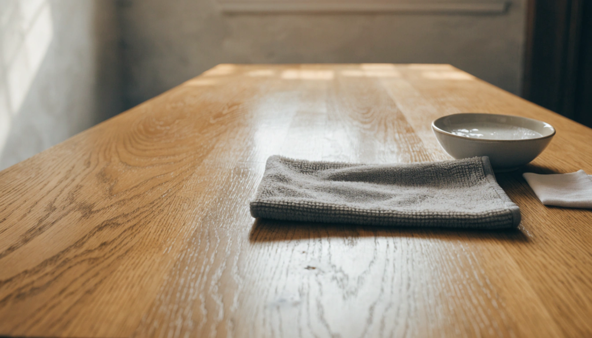 How to Clean Wood Furniture and Keep the Finish Intact