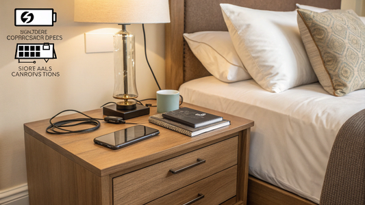 Nightstand With Charging Station and USB Port: Complete Buying Guide