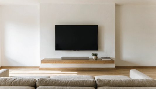 Floating TV Stand Size Guide: How to Choose the Right Width and Mounting Height