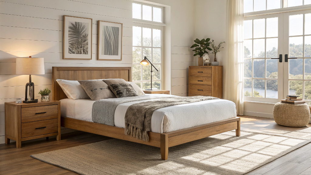 Nightstand Height for a Queen Bed: The Complete Size Guide