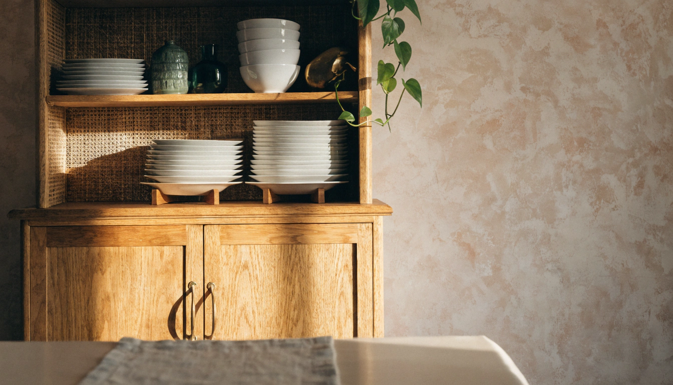 How to Make the Most of Your Hutch: Styling & Organization Ideas