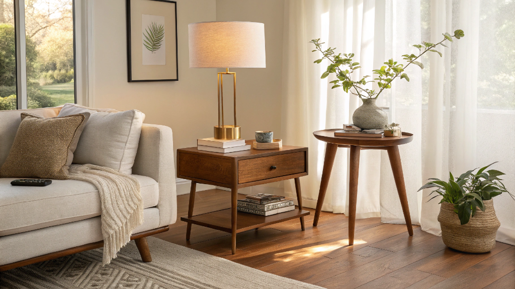 End Table Decor Ideas: How to Style a Living Room Table Beautifully