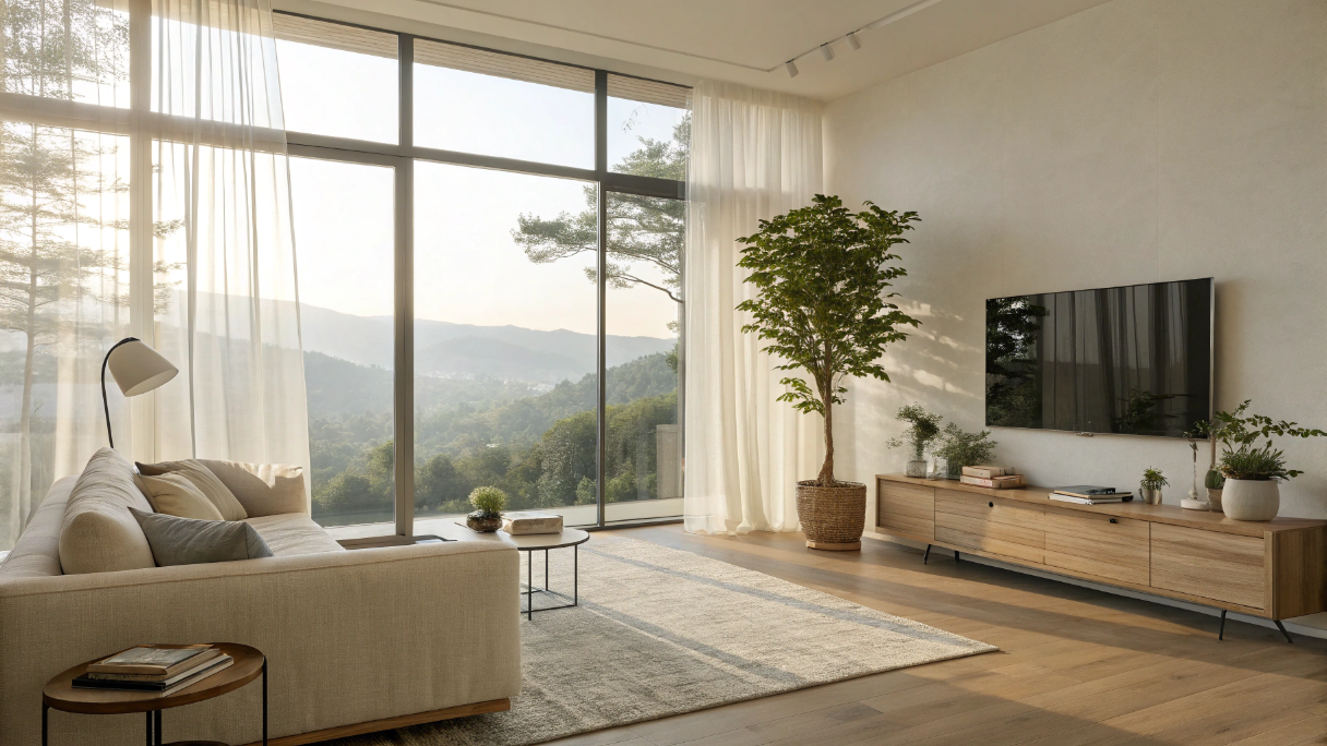 What to Put in Front of a Window in the Living Room: Smart Ideas