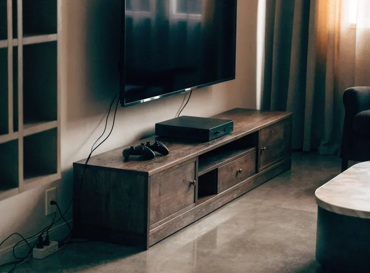 How to Choose a TV Stand for PS5, Xbox, and Multi-Console Gaming