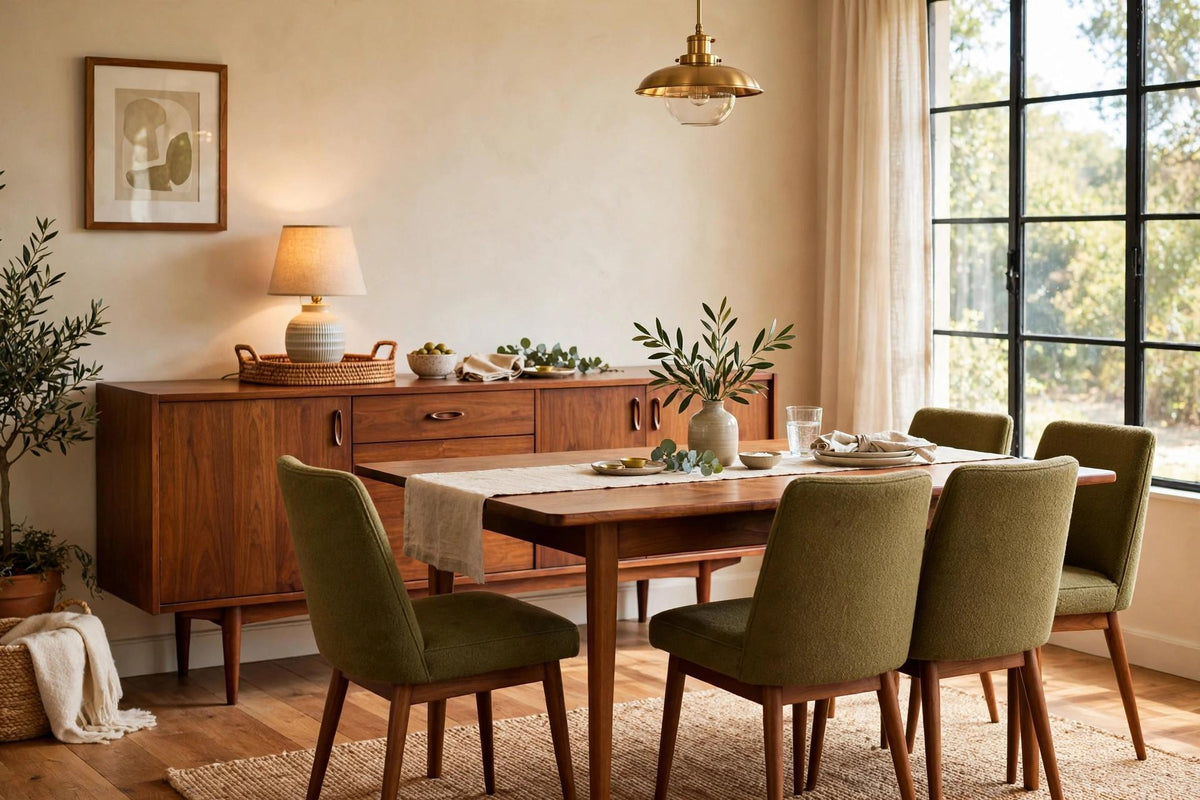How Wide Should a Sideboard Be Compared With Your Dining Table?
