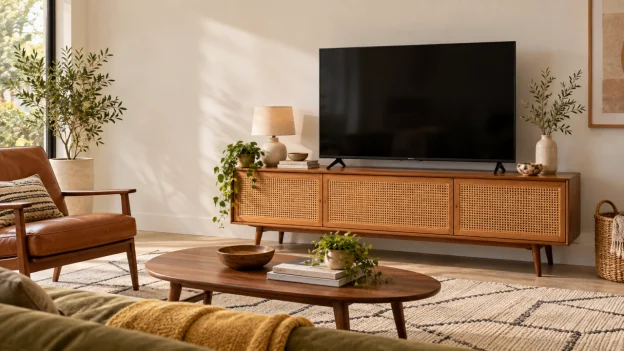 11 Best Mid-Century Modern TV Stands for Style and Real Storage