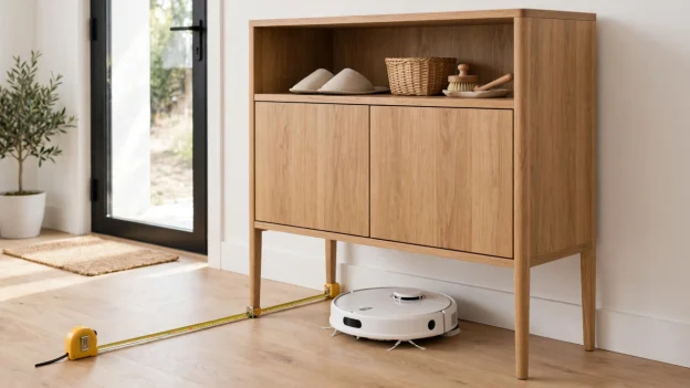 Shoe Cabinet Base Clearance: Will Your Robot Vacuum Fit Under It?