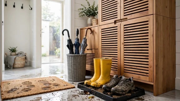 How to Choose a Shoe Cabinet for Wet Shoes and Muddy Entryways