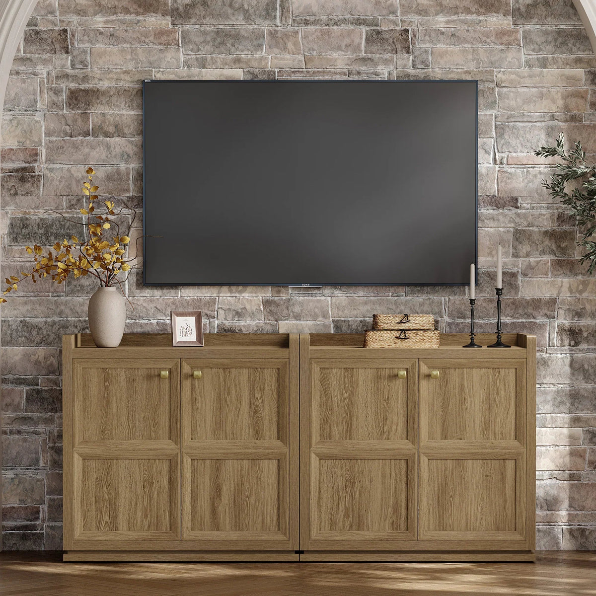 Helio Sideboard with Doors, Set of 2