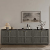 Helio Sideboard Cabinet, Set of 3