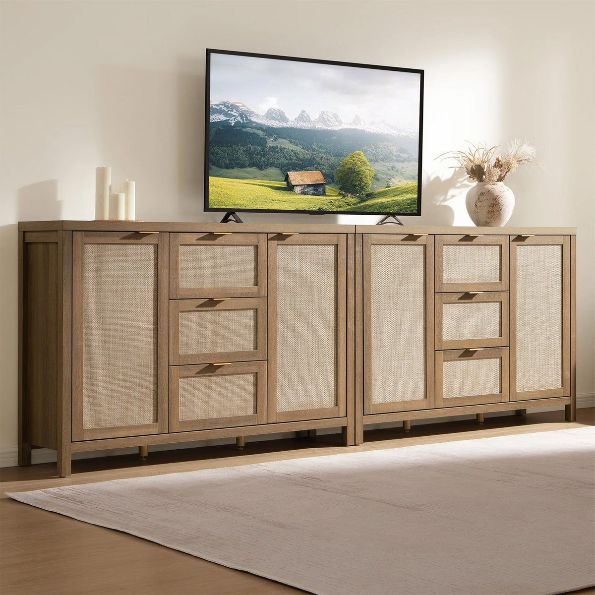 Savanna TV Stand with Storage, 51.6'' Wide