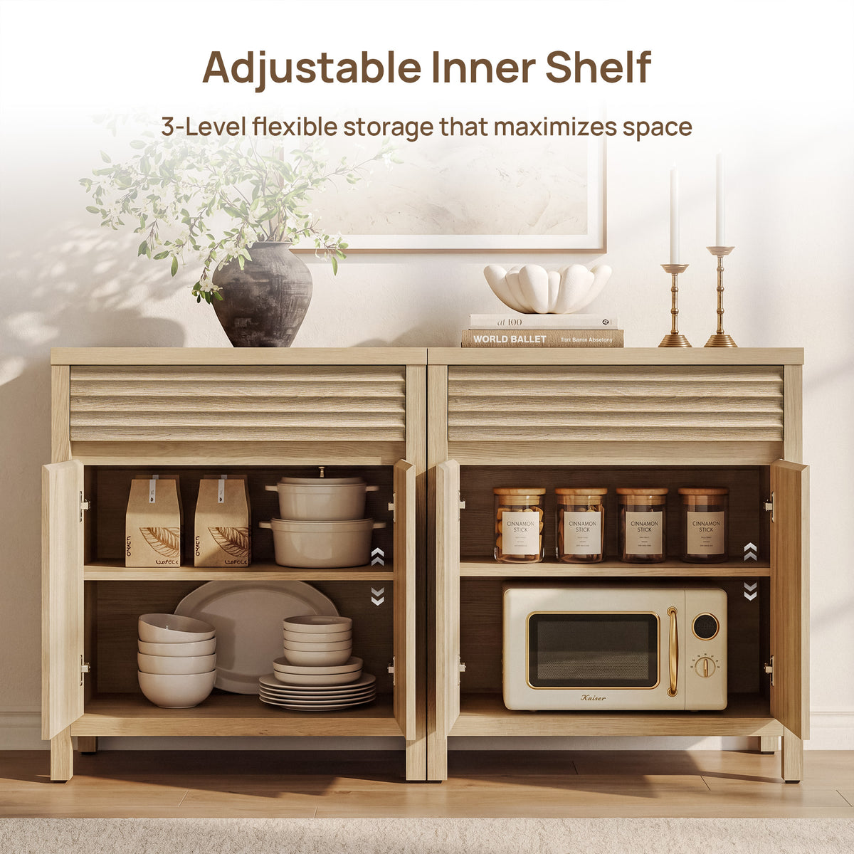 Prelude Modular TV Stand with Storage, up to 85-Inch TV