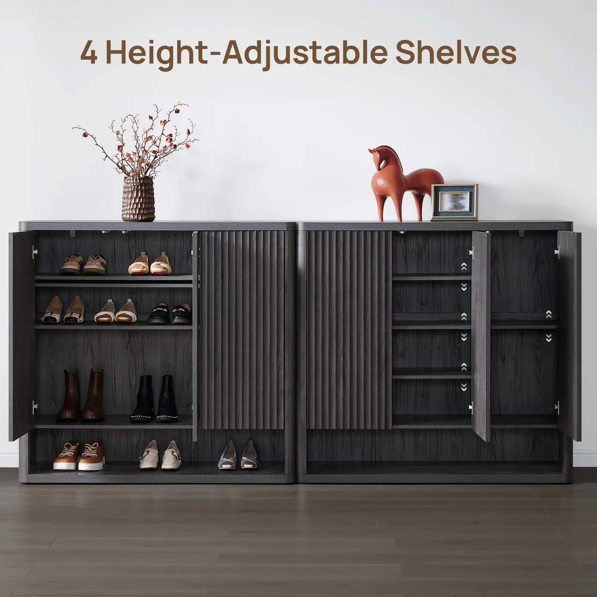 Cas Shoe Cabinet with 3 Doors