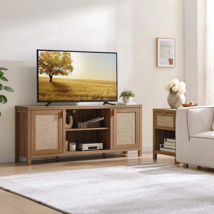 Savanna TV Stands with Shelves