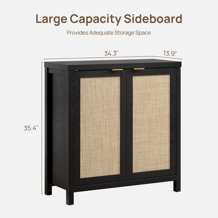 Savanna Black Console Table