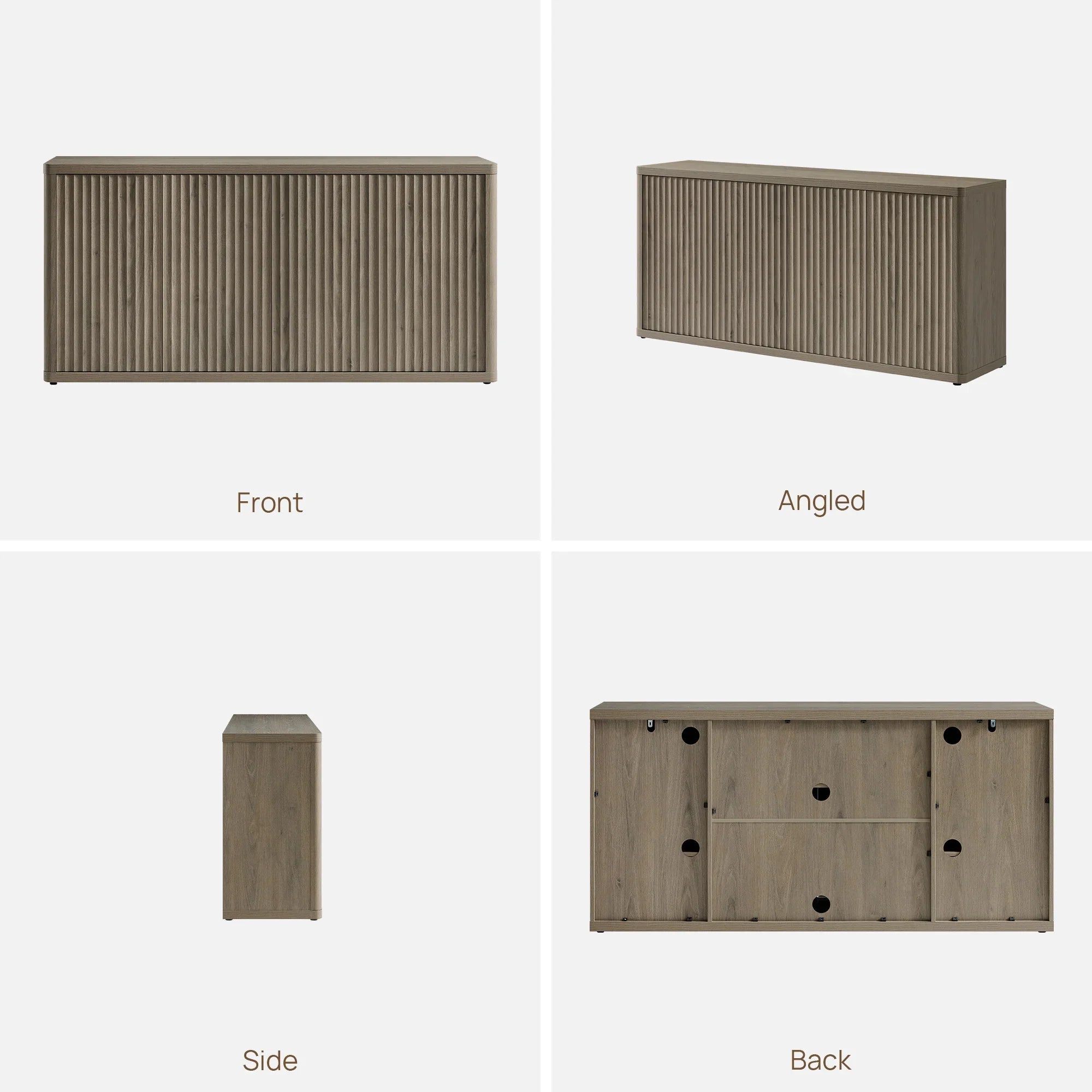 Cas TV Table for 65-Inch TV