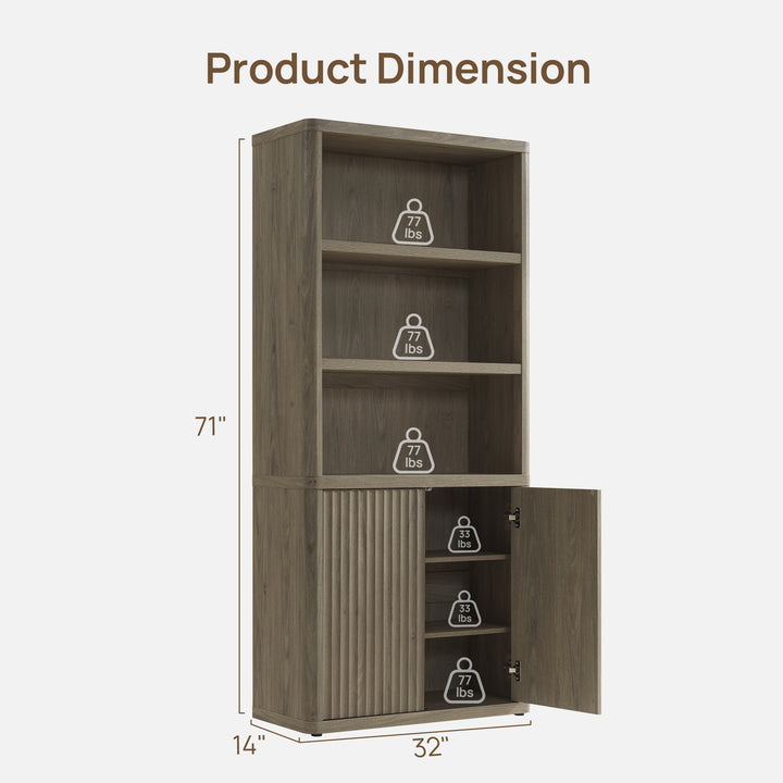 Cas Bookcase with 2 Doors
