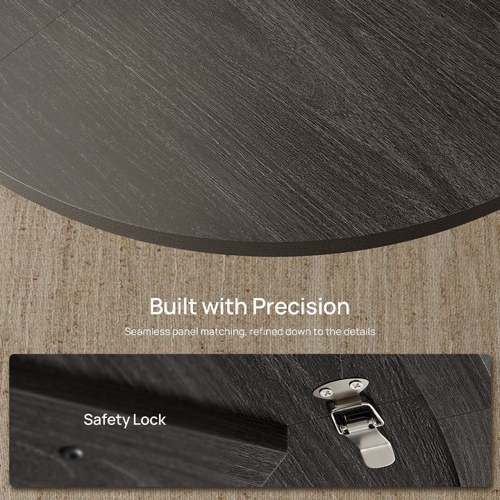 Cas Dining Table and Chairs Set for 6, Solid Wood