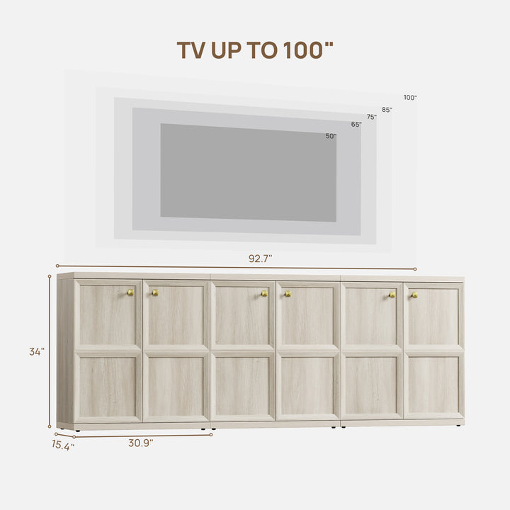 Helio Modular TV Stand Up to 100Inch TV