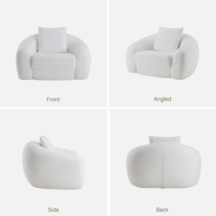 Nimbus White Sofa Couch
