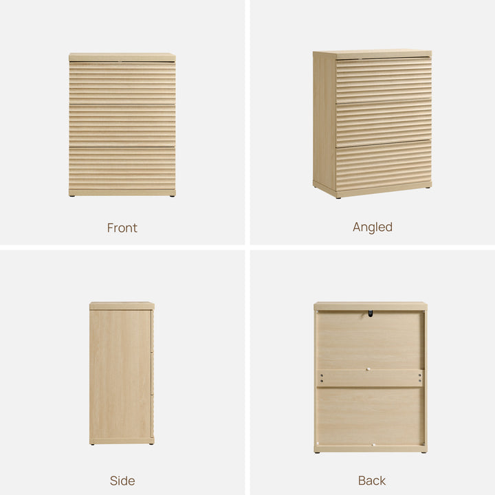 Stria Sectional 9-Drawer Dresser, Large Storage