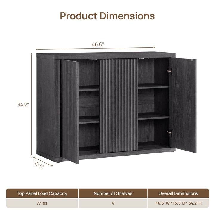 Cas 3-Door Sideboard
