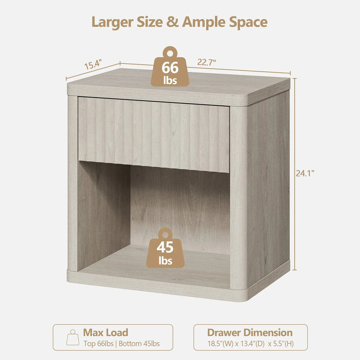 Cas Dresser and Nightstands Set