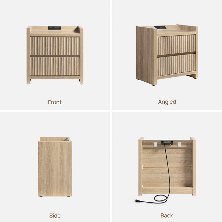 Prelude End Tables, 2 Drawers