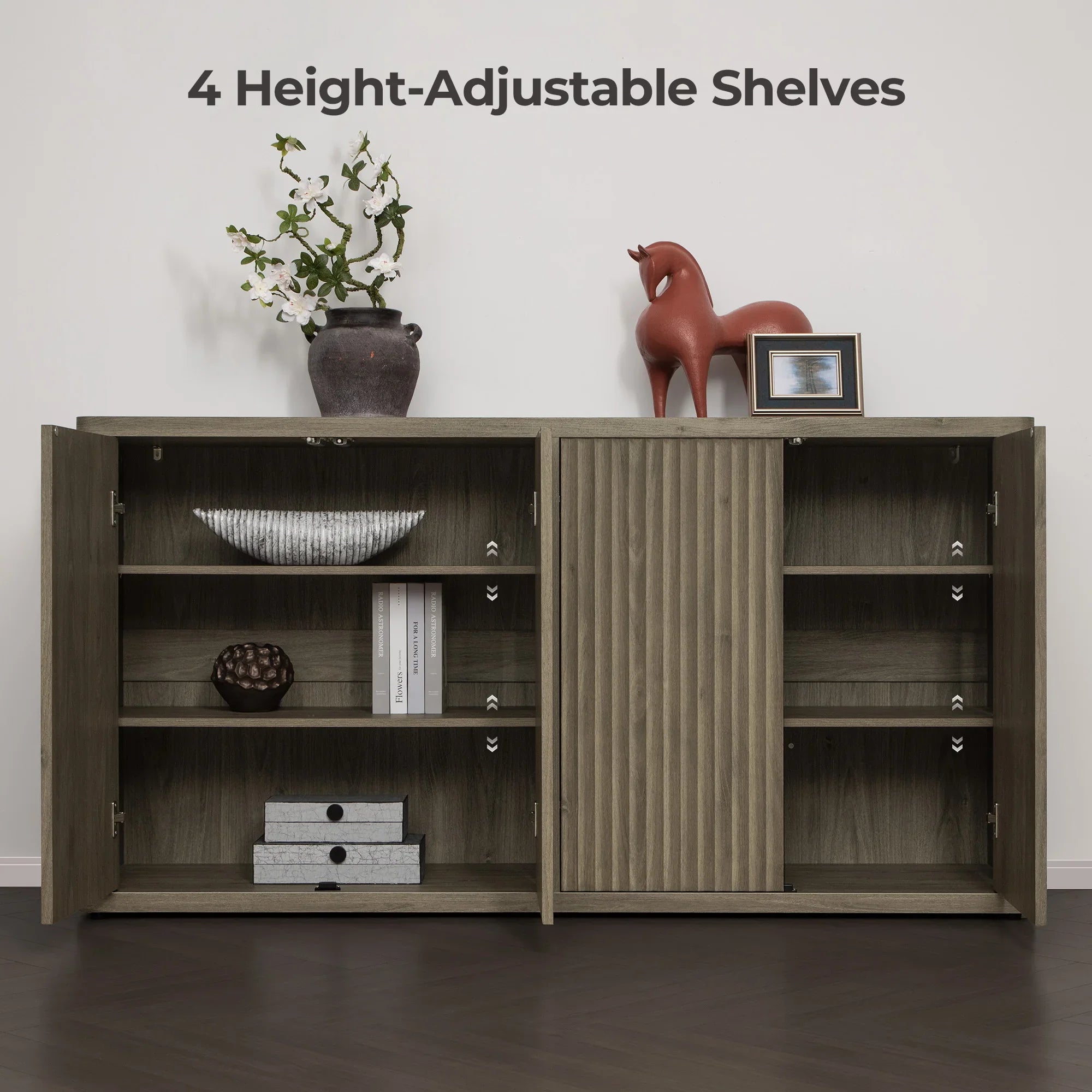 Cas Buffet Cabinets with 4 Doors