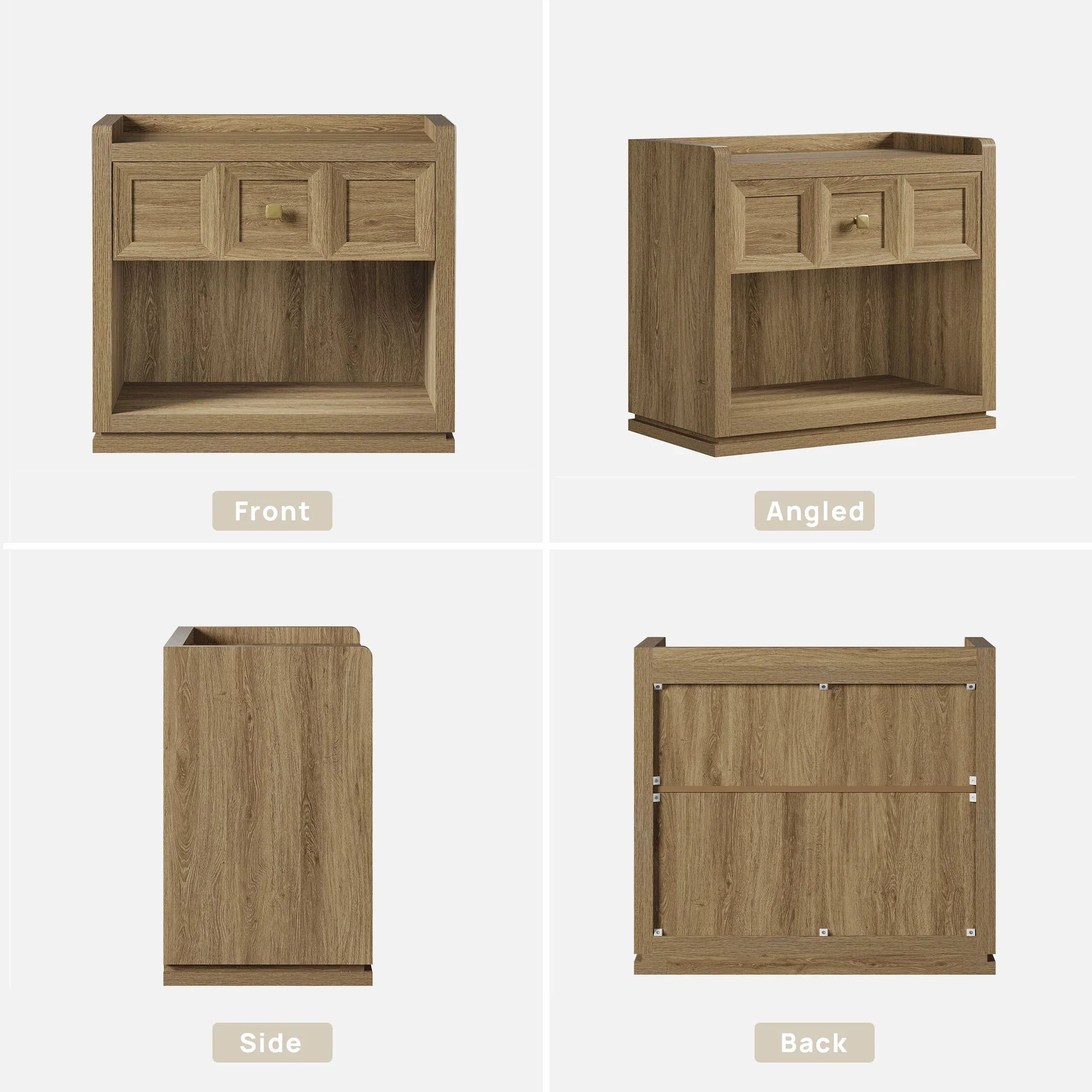 Helio 6 Drawers Dresser and Nightstand