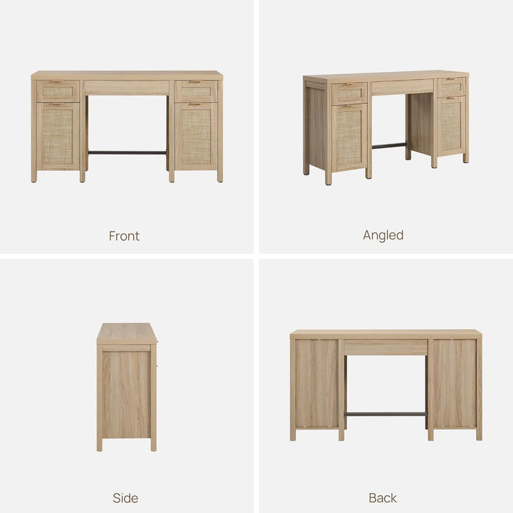 Savanna Modern Home Office Desk - Set of 2