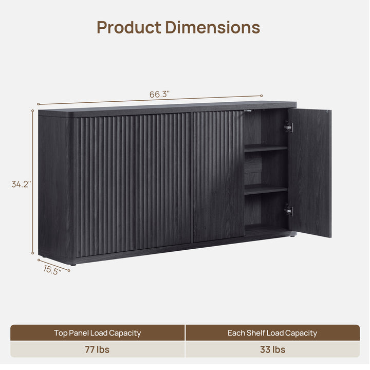 Cas Sideboard with 4 Doors