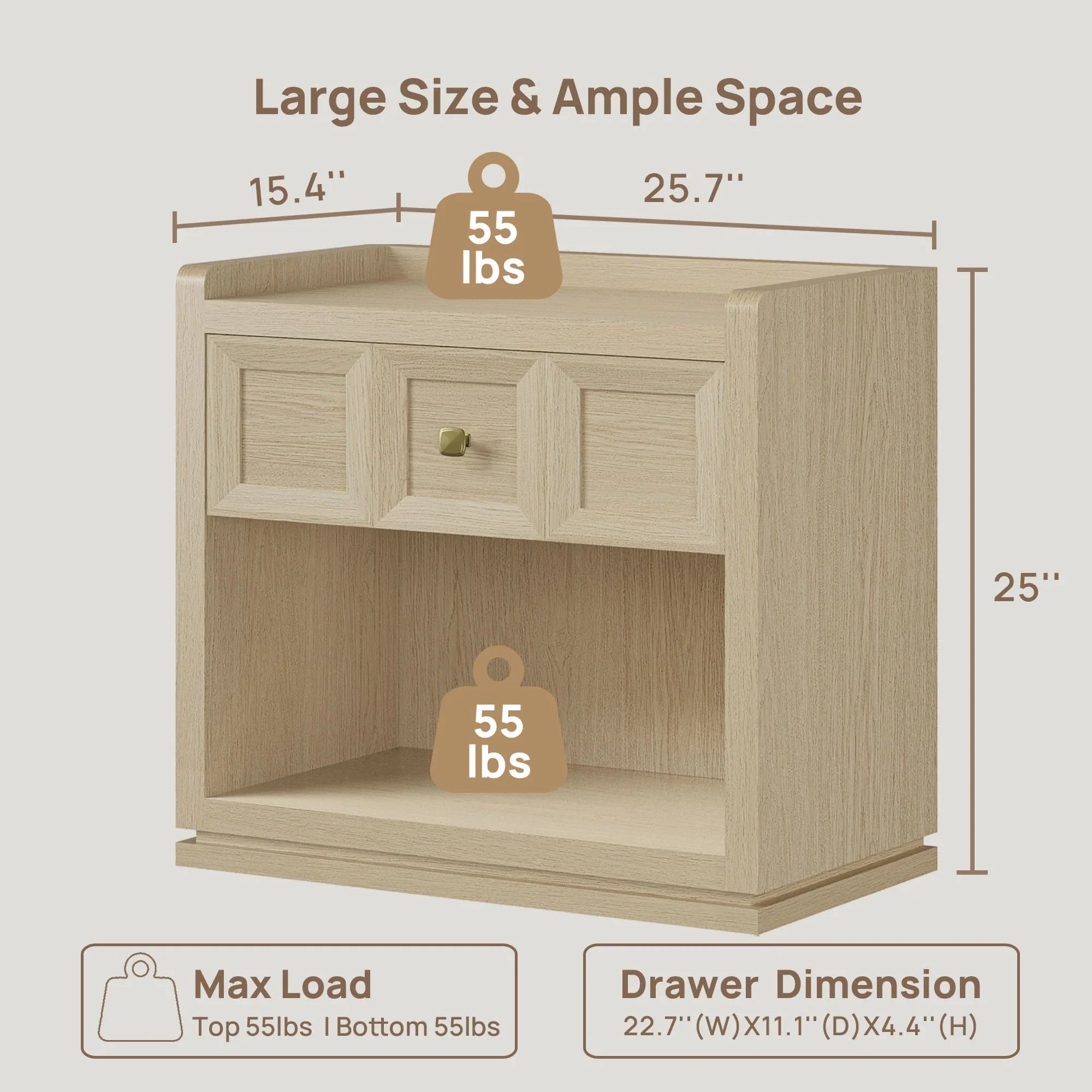 Helio Nightstand set of 2