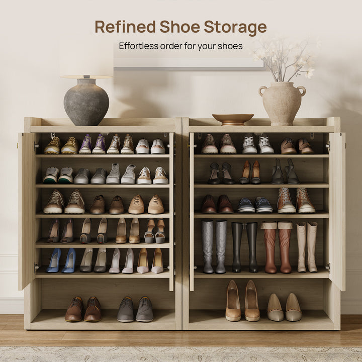 Helio Shoe Cabinet, Modern Shoe Storage