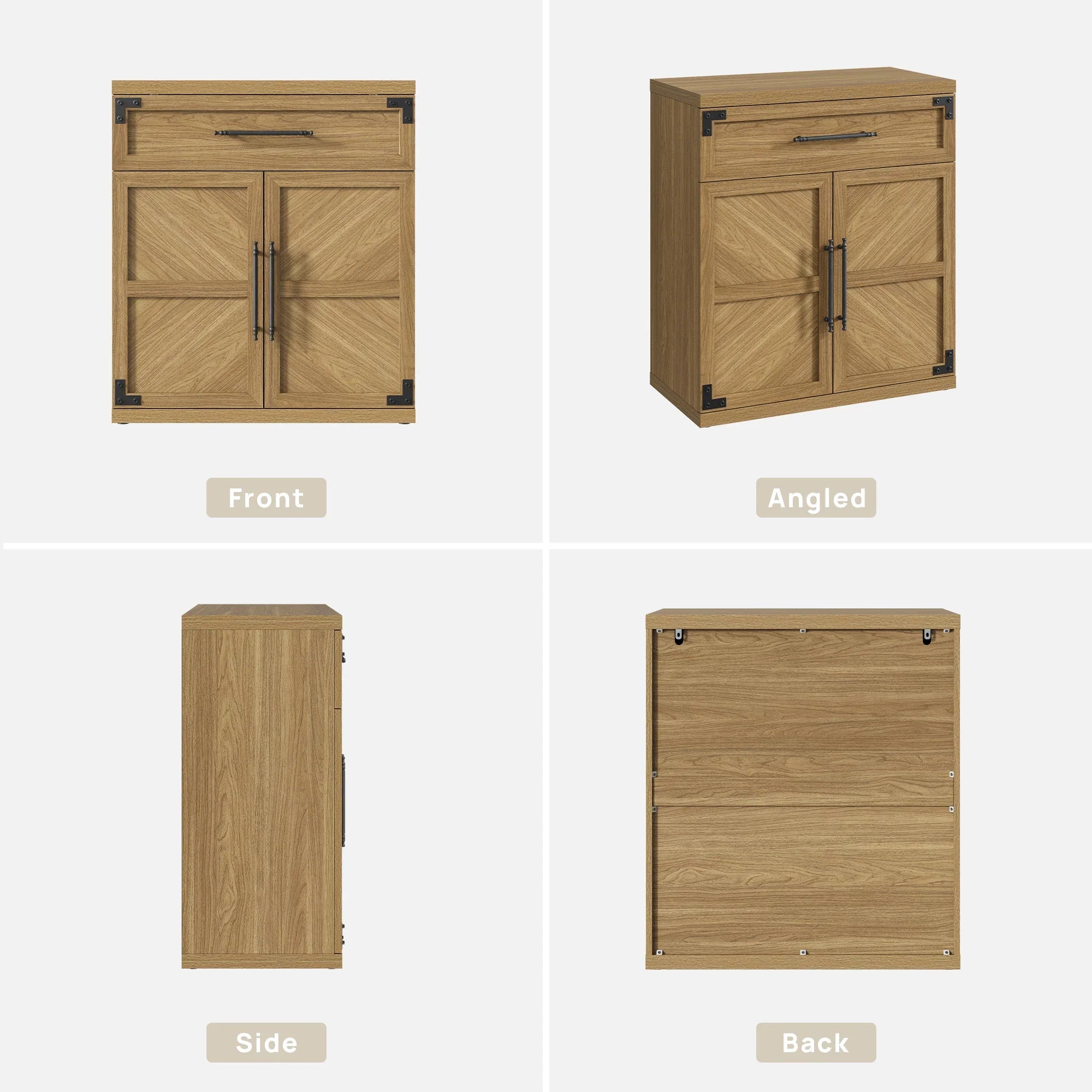 Willow Sideboard with 1 Drawer and 2 Doors for Entryway