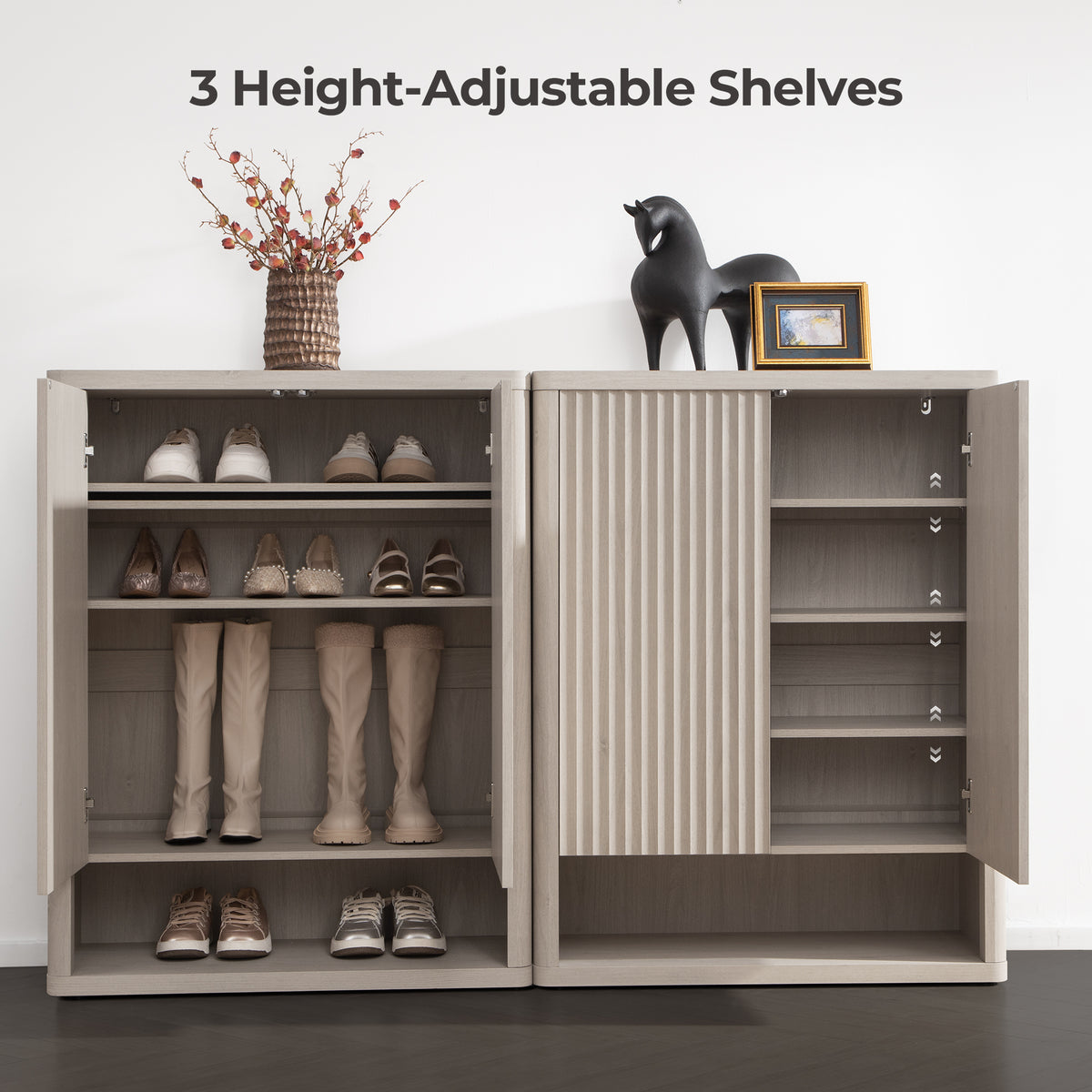 Cas Shoe Cabinet with Doors