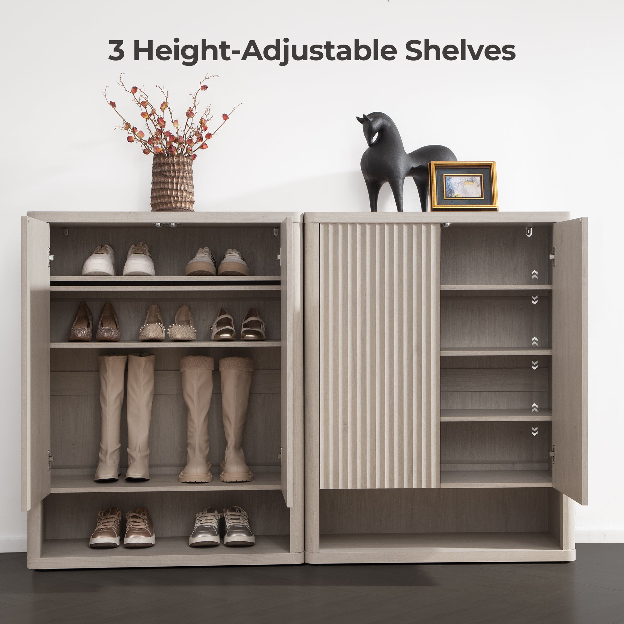 Cas Shoe Cabinet with Doors