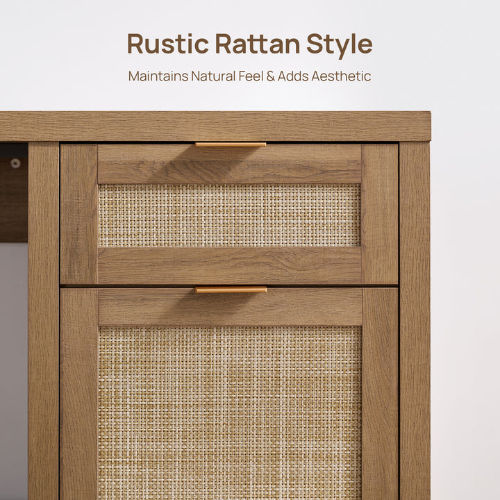 Savanna Vanity Desk with Door
