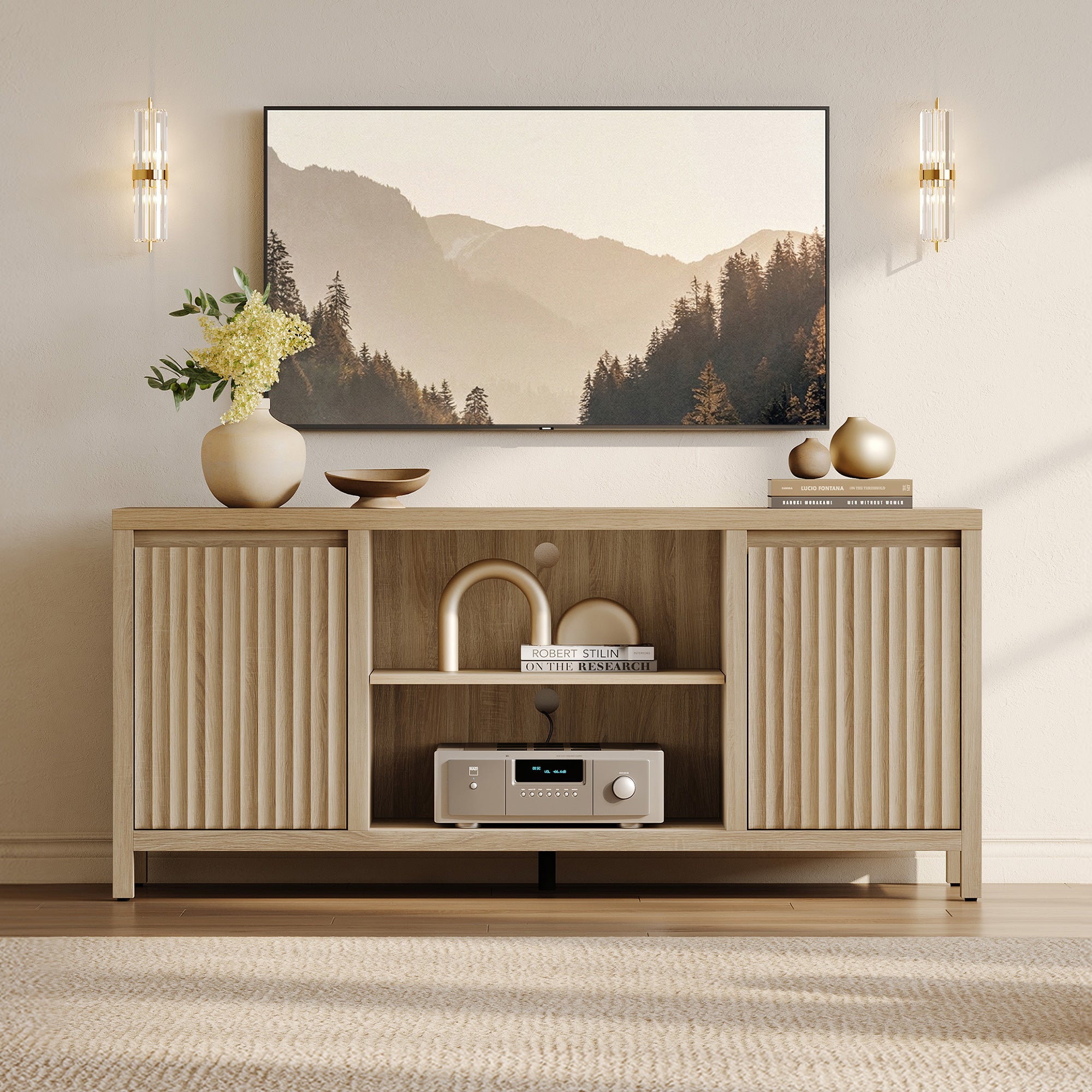 Prelude Modern TV Console, Living Room Storage