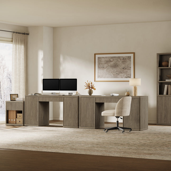 Cas Home Office Desk, Extra-Wide Desktop